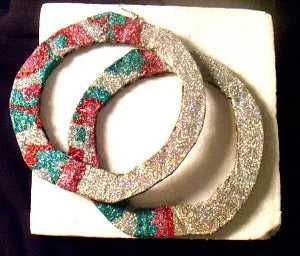 Tru'Cir Glitter earrings HTB* TruBeaEco Fashion